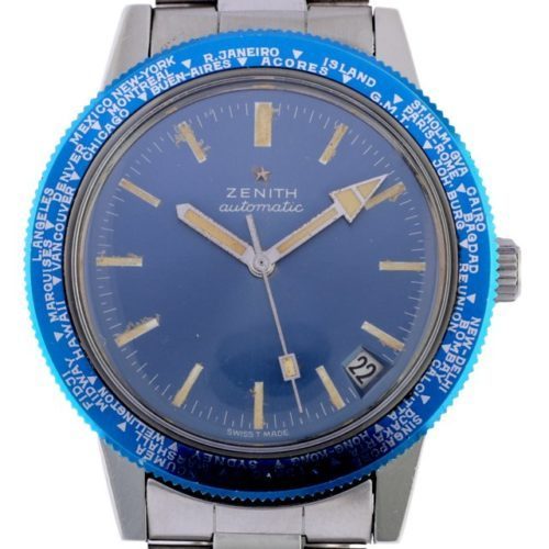 zenith Diver World timer