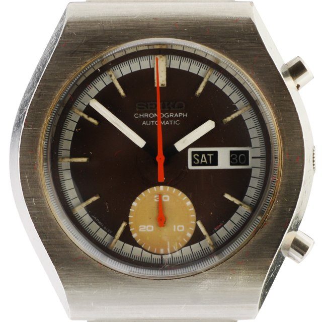 1974 Seiko 6139-8020 Chronograph automatic brown dial