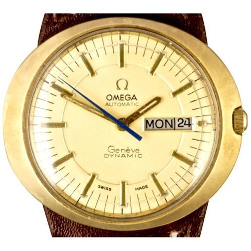 Omega Dynamic 18k gold