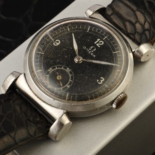 1937 Omega Art Deco cal. 26.5SOB ref. 615 black dial