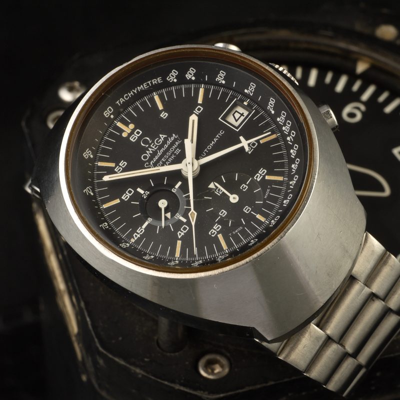 1971 black Omega Speedmaster Professional Mark III ref. ST 176.002