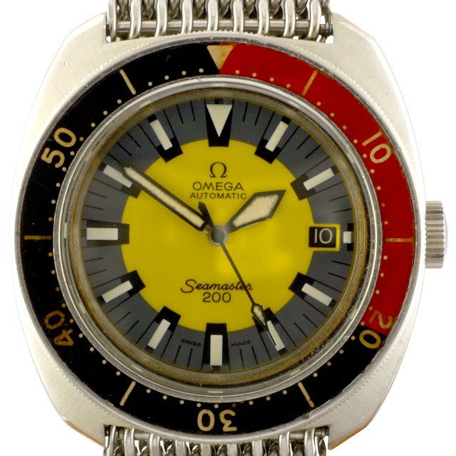 1970 Omega Seamaster 200 Banana ref. ST166.0068