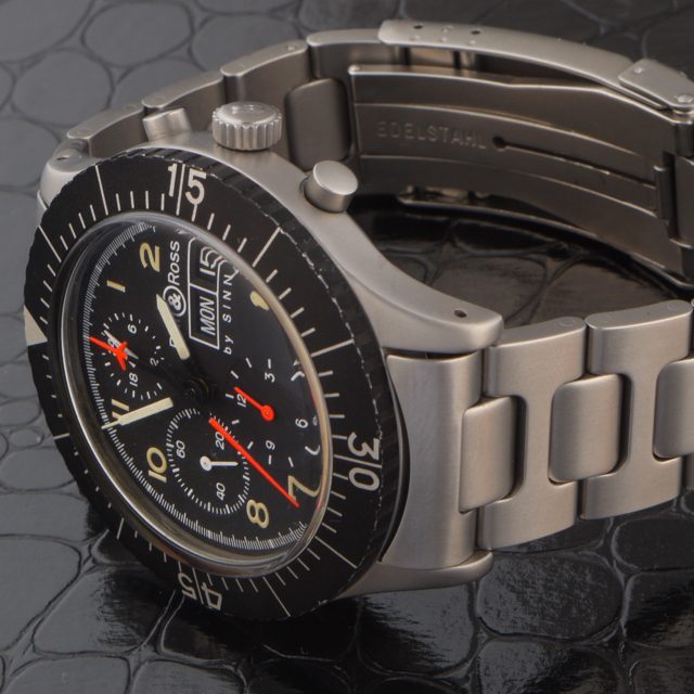 1995 Bell & Ross M1 by Sinn 156 Chrono Lemania 5100