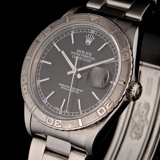 rolex turn o graph thunderbird