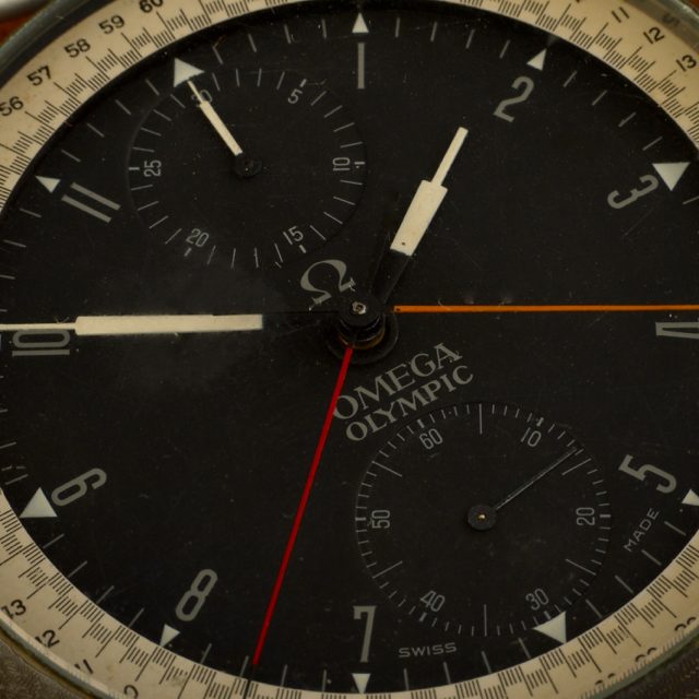 1966 Omega Olympic Nuit Spatiale split-seconds pocket watch ref. 6713 1966 Omega Olympic Nuit Spatiale split-seconds pocket watch ref. 6713