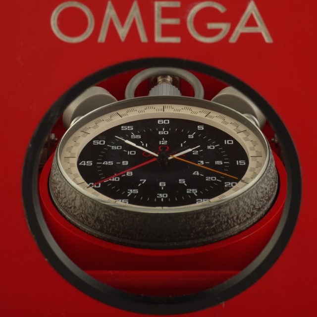 1965 Omega rattrapante split-second sports chronograph