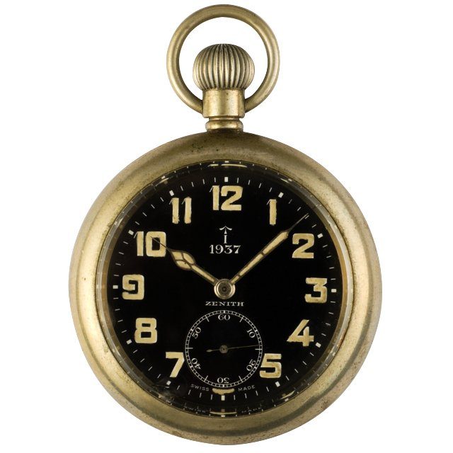 1937 Zenith Mk.I Military pocket watch