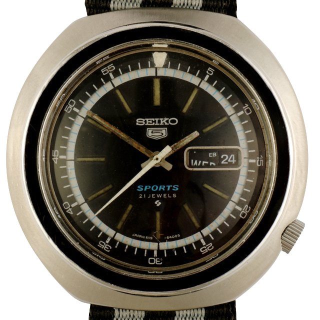 1983 Seiko 6119-6400 Sports 5 automatic