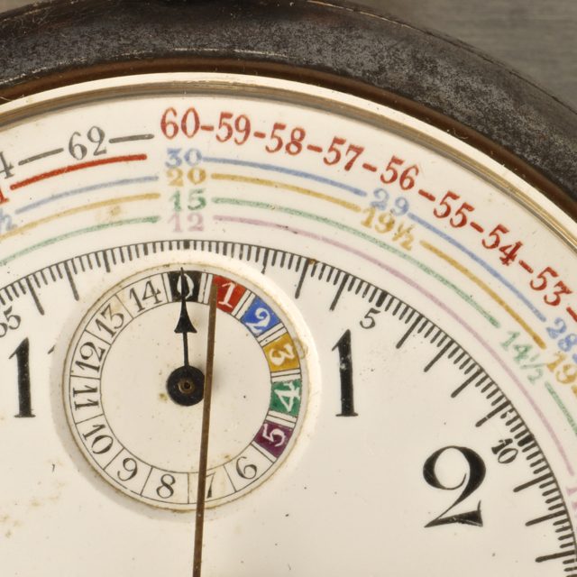 Omega chrono-tachymeter pocket watch ref. KCA 141 LV