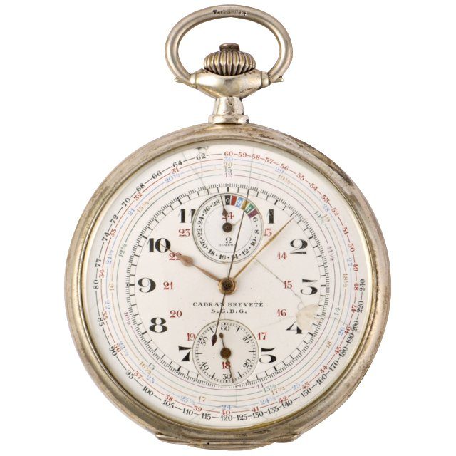 1927 Omega chrono-tachymeter pocket watch ref. KND 141 LT