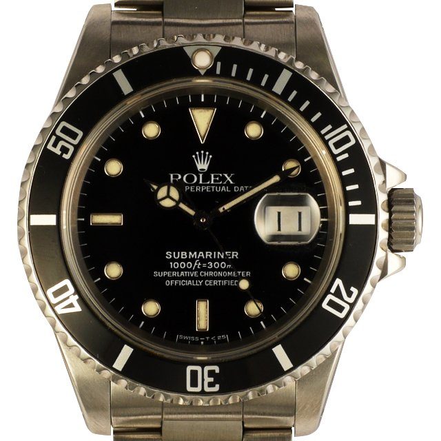 1989 Rolex Submariner Date ref. 16610