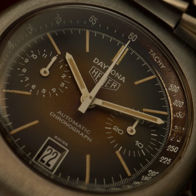 1976 Heuer Daytona fume brown dial ref. 110.203