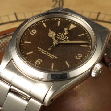 1960 Rolex Explorer ref. 1016 tropical 