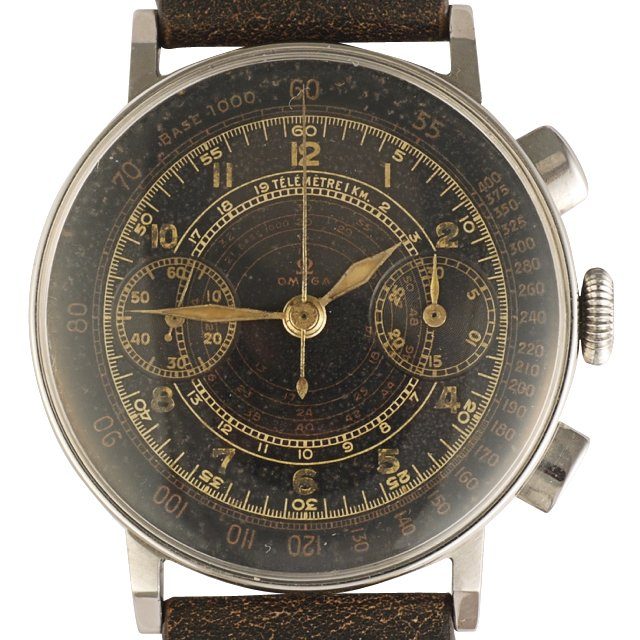 1948 Omega Chronograph multi-scale cal 