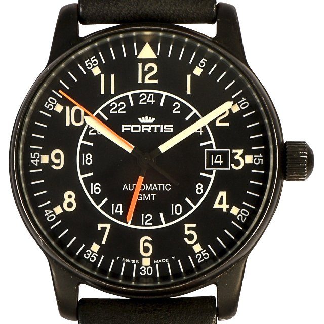 Fortis GMT Pilot PVD 596.10.148