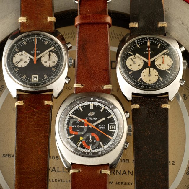 Enicar 232-01-02 Chronograph Valjoux 23