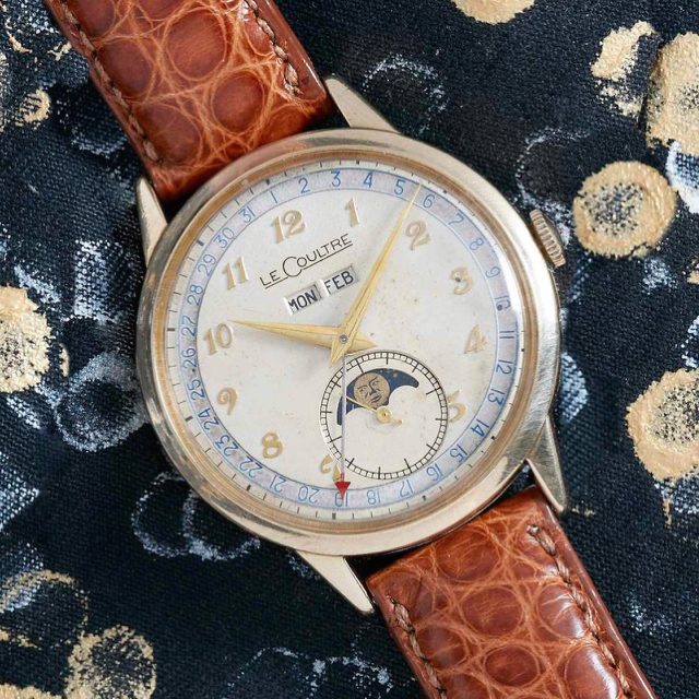 Jaeger LeCoultre Triple Date MoonPhase