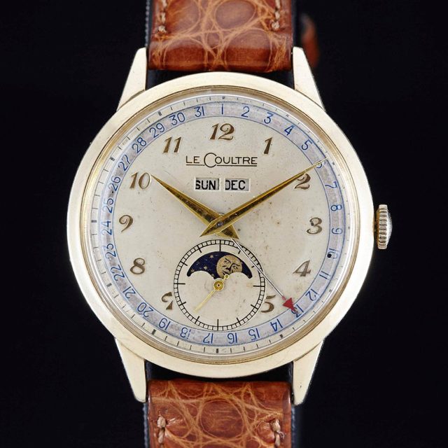 Jaeger LeCoultre Triple Date MoonPhase