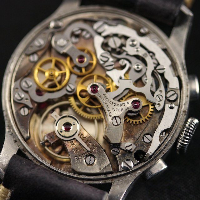 Abercrombie_Fitch_Chronograph_Steel_-_1940s_movement